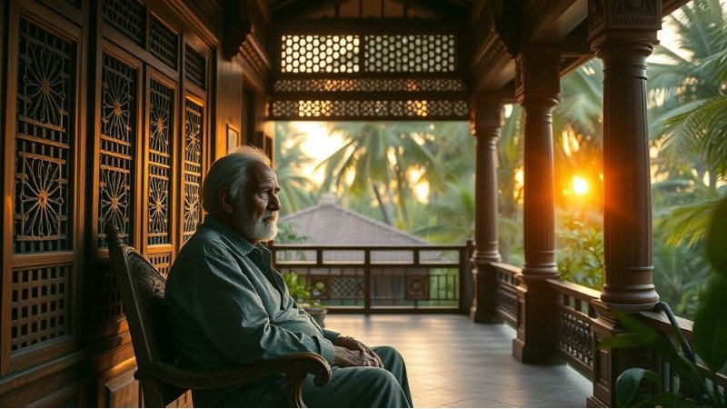 Elderly loneliness in Kerala homes